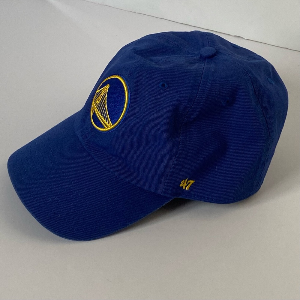 Golden State Warriors Hat '47 MVP Legend Blue Hat Cap Mens Adjustable NBA EUC